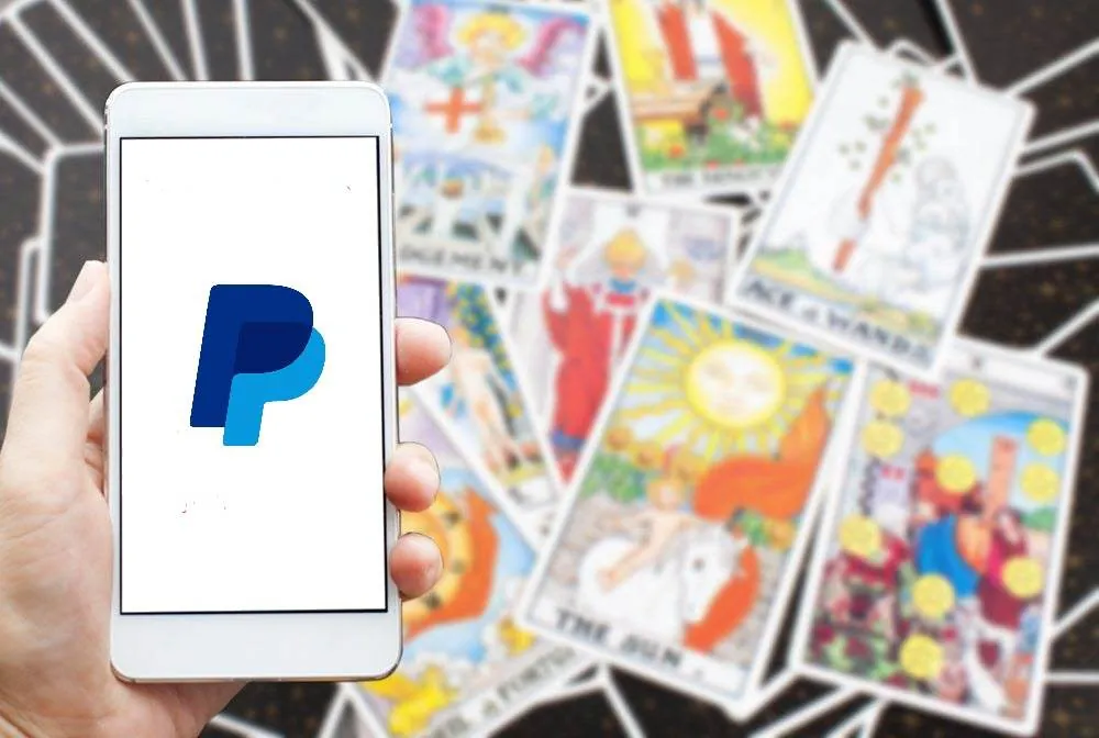 Pago de la consulta de tarot por PayPal